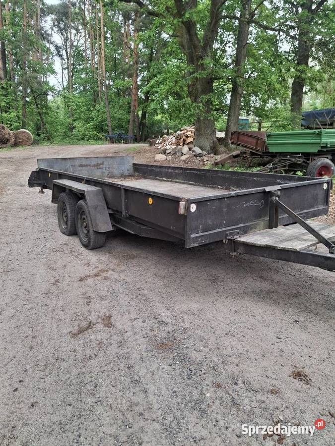 Przyczepa laweta pod minikoparke quada traktorek Krosno Odrzańskie