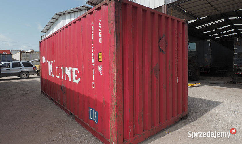 Kontener morski magazynowy 20DV 6 metrowy dolnośląskie Pieszyce