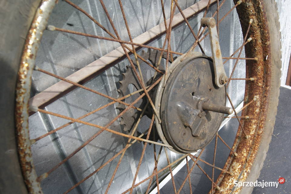 KOŁO TYŁ BSA AJS ARIEL ARDIE ADLER ZUNDAPP NSU Rybnik