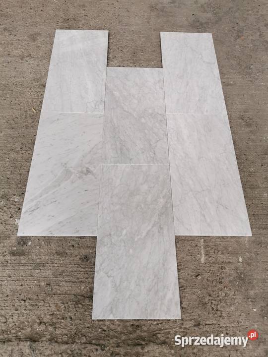 Płytka marmurowa CARRARA BIANCO 61x305x1 Przemyśl