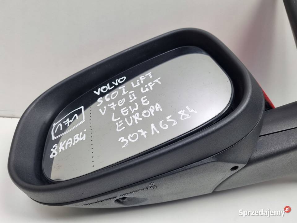 LUSTERKO Volvo S60 V70 II LIFT LEWE KIEROWCY 8 Lusterka zewnętrzne Rudka sprzedam