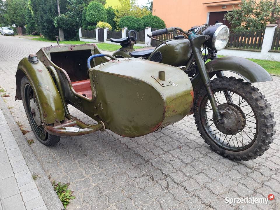 K 750 W wojskowa mw kmz mt k 750m 72 ural dniepr nieuszkodzony Mogilno sprzedam