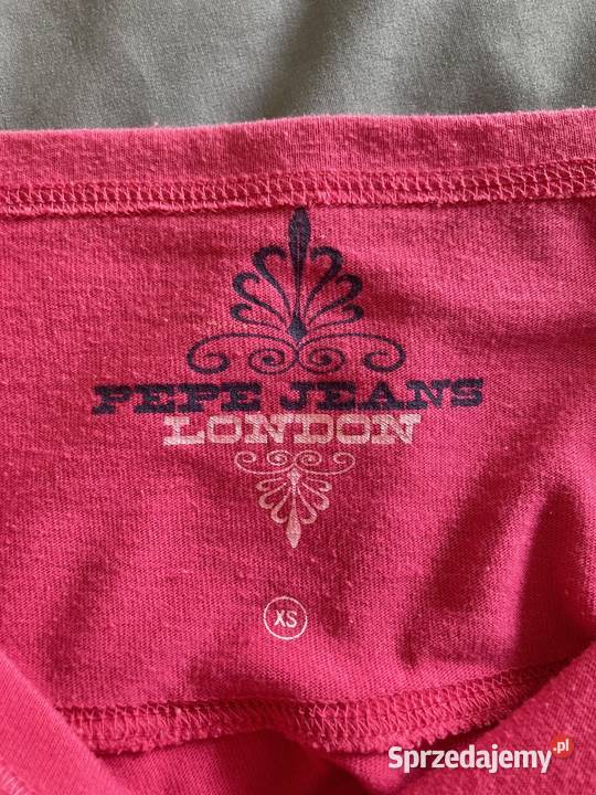 Mini różowa spódnica z falbankami Pepe Jeans Nisko