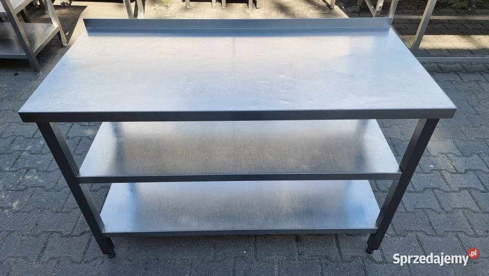 Stół Gastronomiczny Z 2ma Półkami 1306085 M836 N Nowe Skalmierzyce