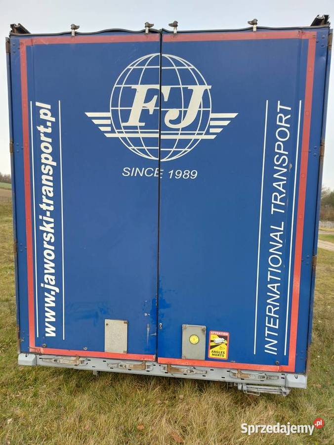 Drzwi naczepa krone Mieszkowice sprzedam