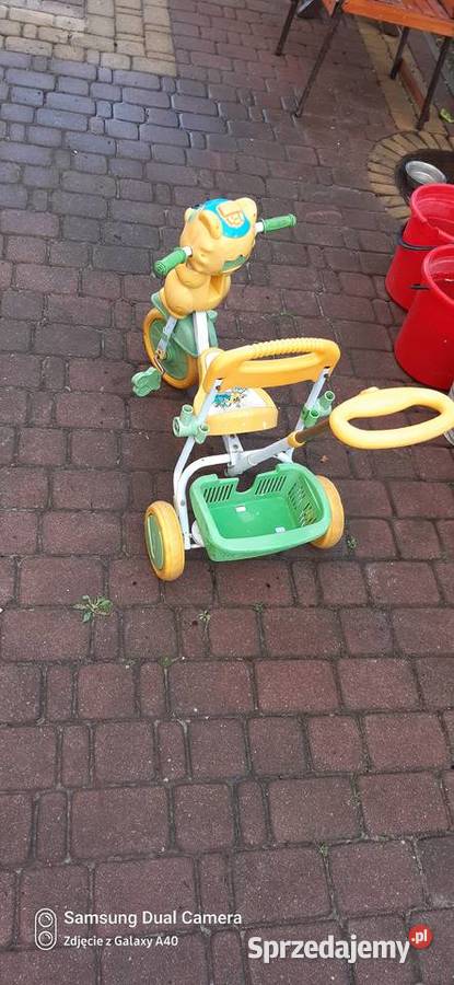 Rowerek kolorowy plastikowy mazowieckie Ząbki