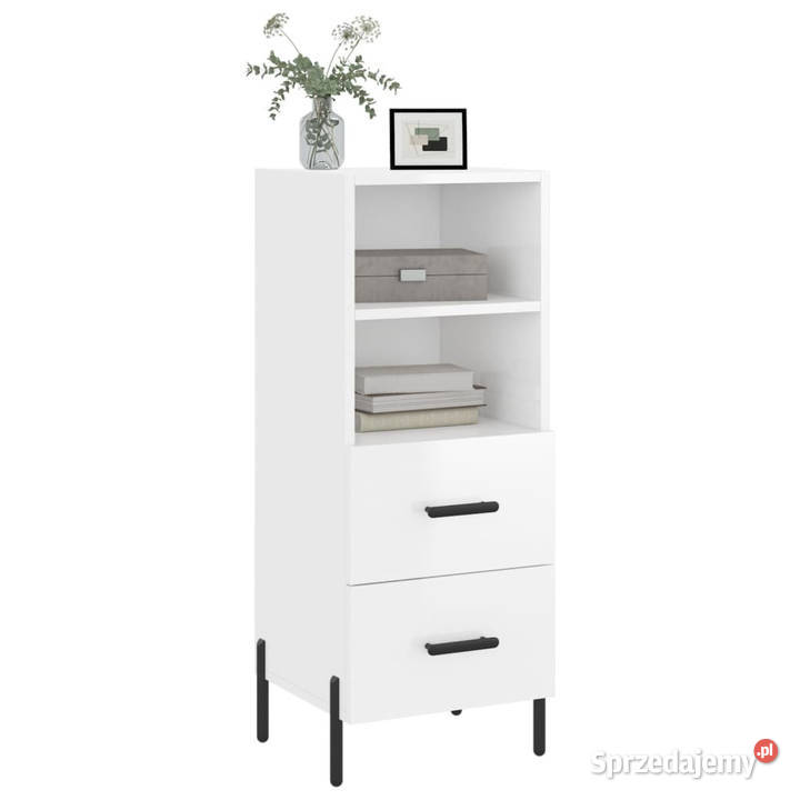 Szafka biała połysk 345x34x90 materiał sprzedam