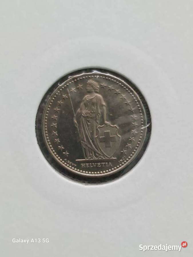 12 Franka Szwajcaria 1986 UNC Konin