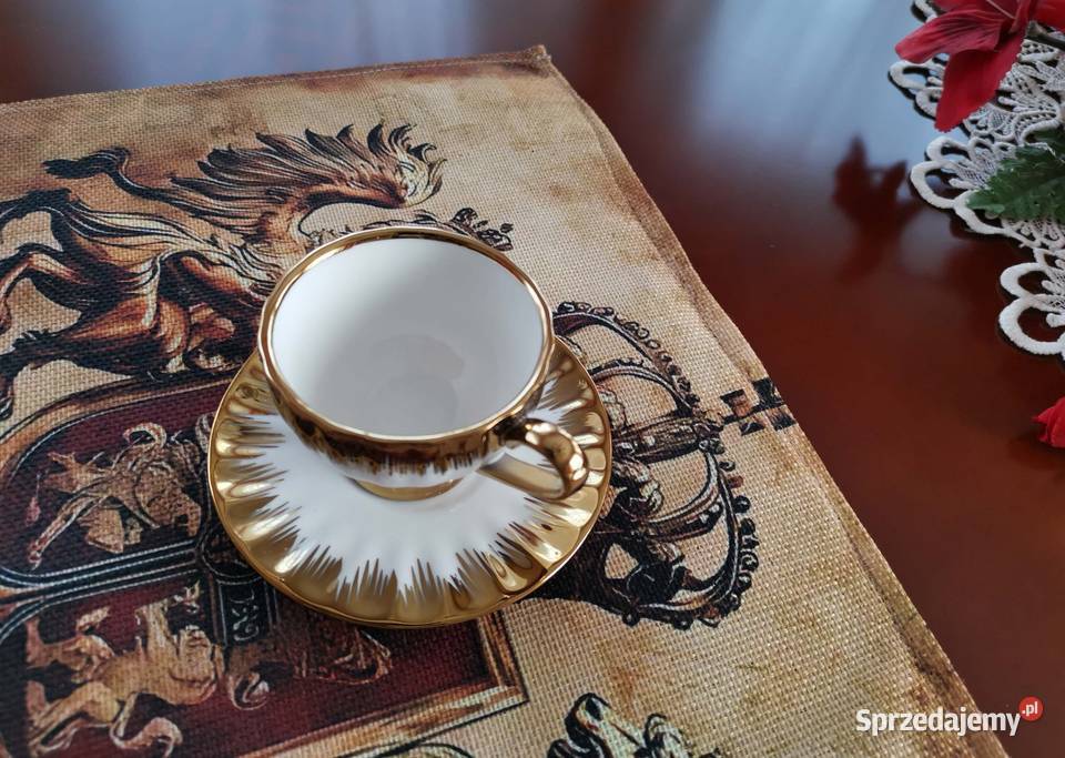 Ekskluzywny Porcelanowy zestaw filiżanek do Lędziny