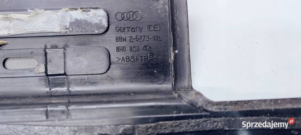 LISTWA PROGOWA LEWA AUDI A4 B6 CABRIO 8H0853491 Przystajń