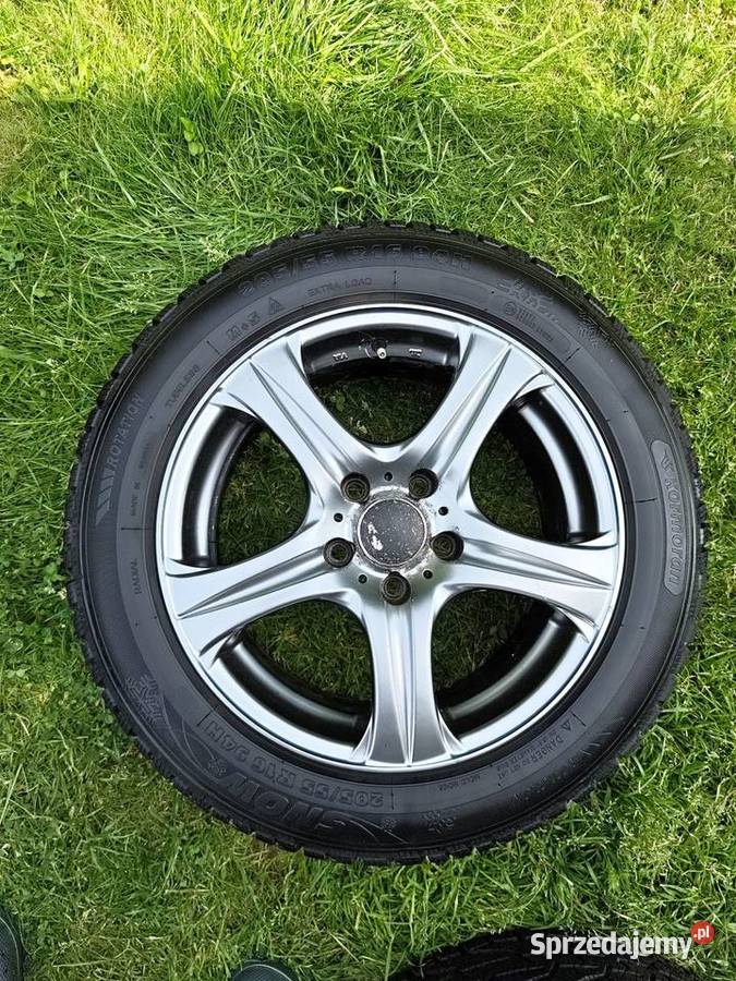 Alufelgi Audi VW 16 5x112 Opony zimowe 205 55 16 Samochodowe śląskie Niegowa