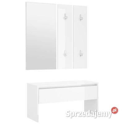 vidaXL Zestaw mebli do przedpokoju biały o Ławki Warszawa sprzedam