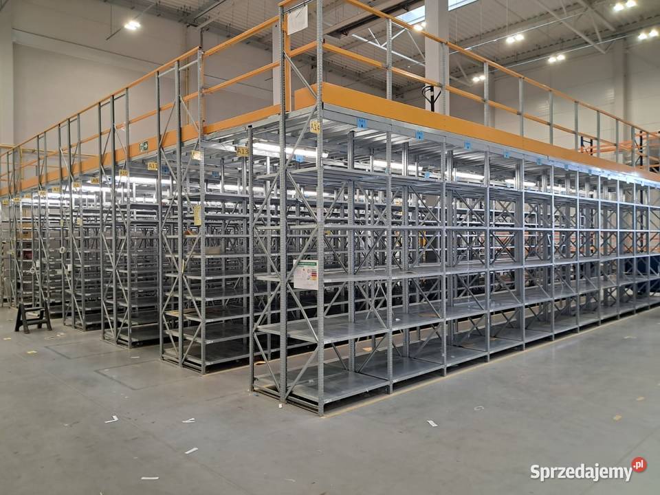 Antresola półkowa PROMAG regały półkowe metalowe