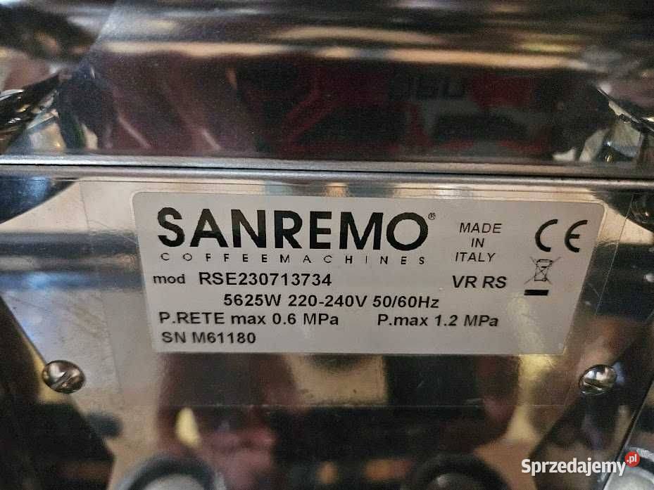 Ekspres gastronomiczny Sanremo Verona RS 2 Gr Góra