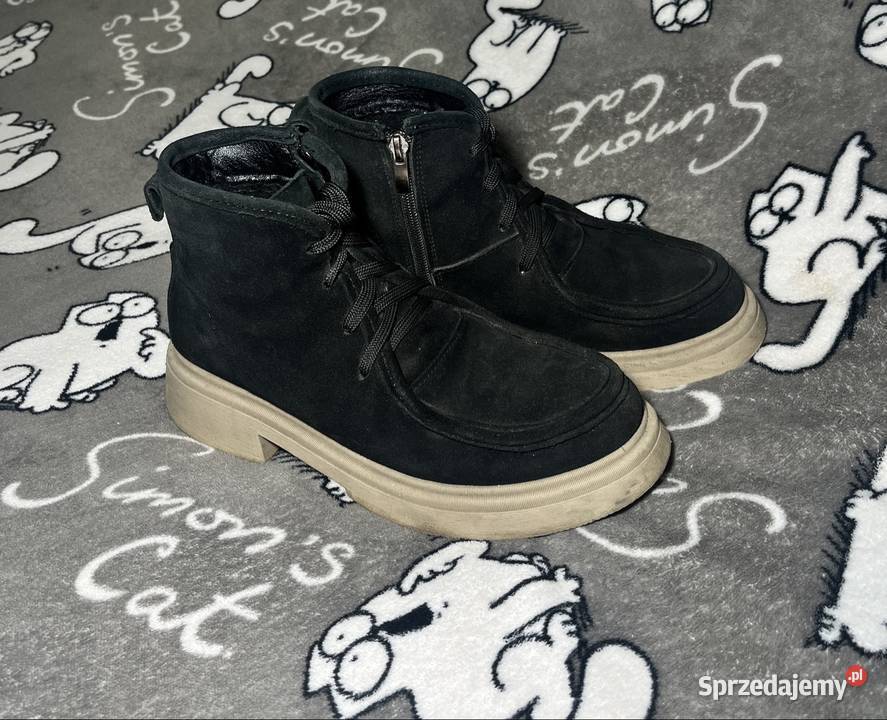 Butki zamszowe Obuwie Warszawa