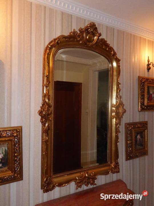 EKSKLUZYWNY KOMPLET LUSTRA Z KONSOLĄ