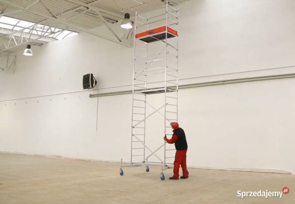 Wynajem rusztowania aluminiowego 8 m schody zachodniopomorskie Szczecin