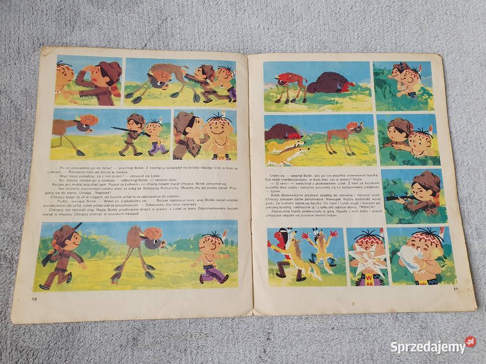 Biblioteka Przygód Bolka i Lolka komiks z 1975