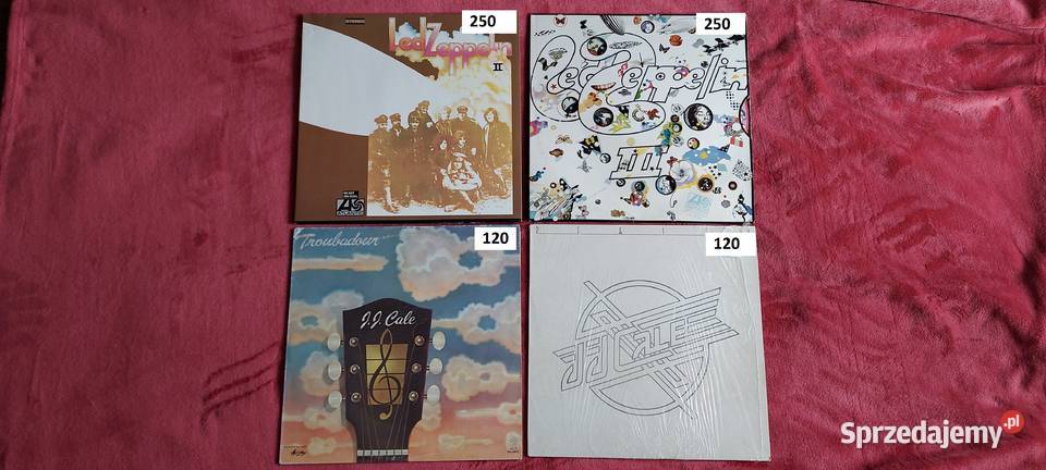 Płyty winylowe Led Zeppelin JJ Cale Warszawa