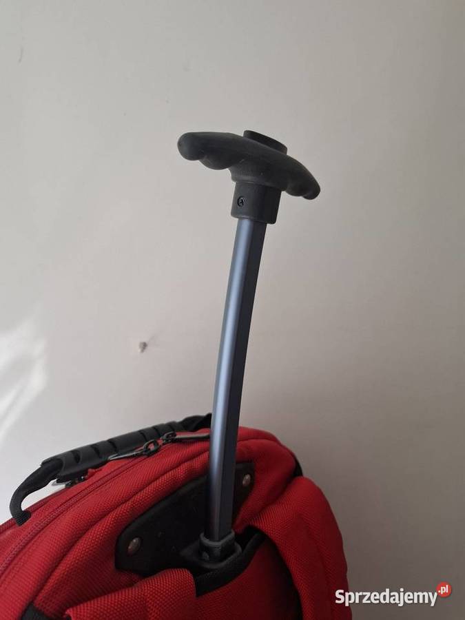 Podróżny plecak torba na kółkach wysuwana rączka