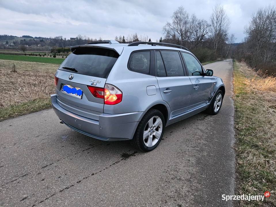 Bmw x3 e83 Anglik zarejestrowany Okazja 20d 177 Sanok sprzedam