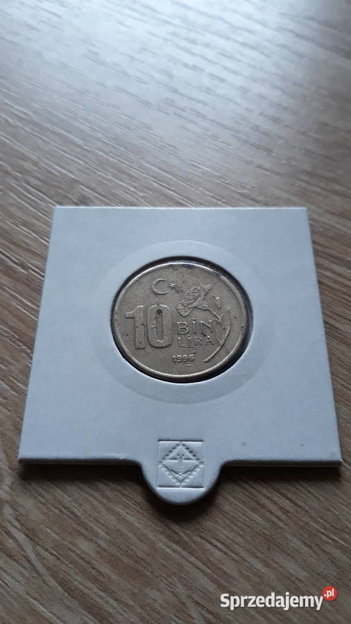 10 Bin Lira Turcja 1996 r Numizmatyka Konin