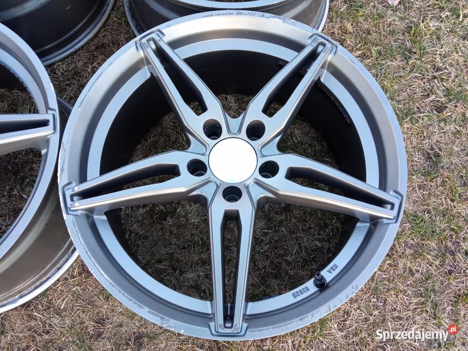 Felgi Carmani 18 5x112 et32 czujniki Audi aluminiowe