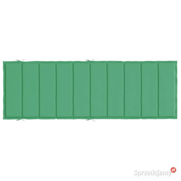 Poduszka na leżak zielona 186x58x3 tkanina Warszawa
