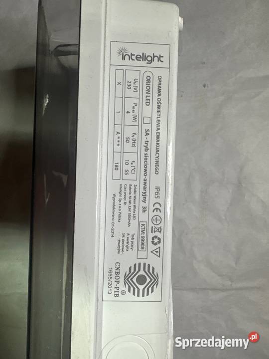 Lampa awaryjna oświetlenie ewakuacyjne śląskie Gliwice