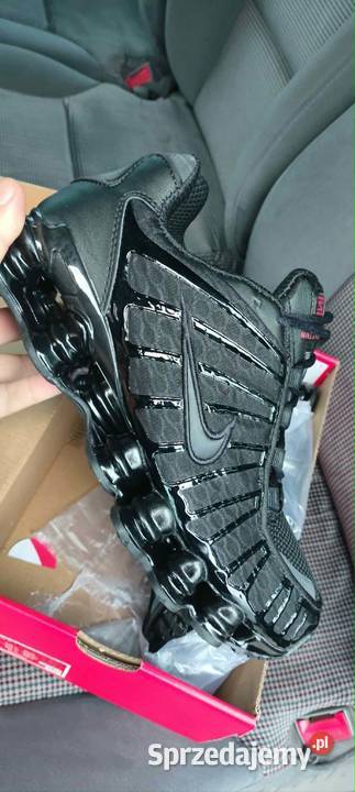 Buty nike shox tl czarne r 42 nowe tkanina