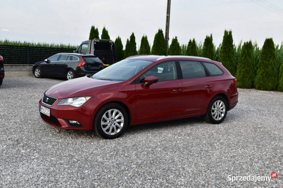Seat Leon 16tdi 105 Alu Klima Navi Gwarancja III Kombi mazowieckie Nowe Kucice