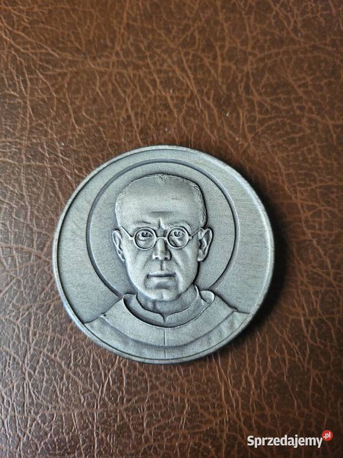 Srebrny medal Maksymilian Kolbe Zielona Góra sprzedam