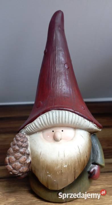Figurka ceramiczna skrzat krasnal Zbylitowska Góra