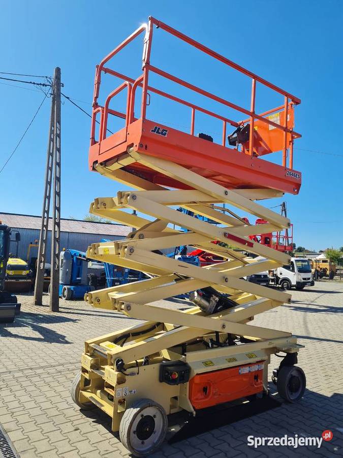 Podnośnik elektryczny nożycowy JLG 2646EC 2018 325h Dąbrowa Tarnowska