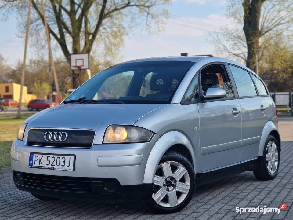 Audi A2 14TDi Dobra 4L100 Klima Bez Korozji A2 wielkopolskie Pleszew