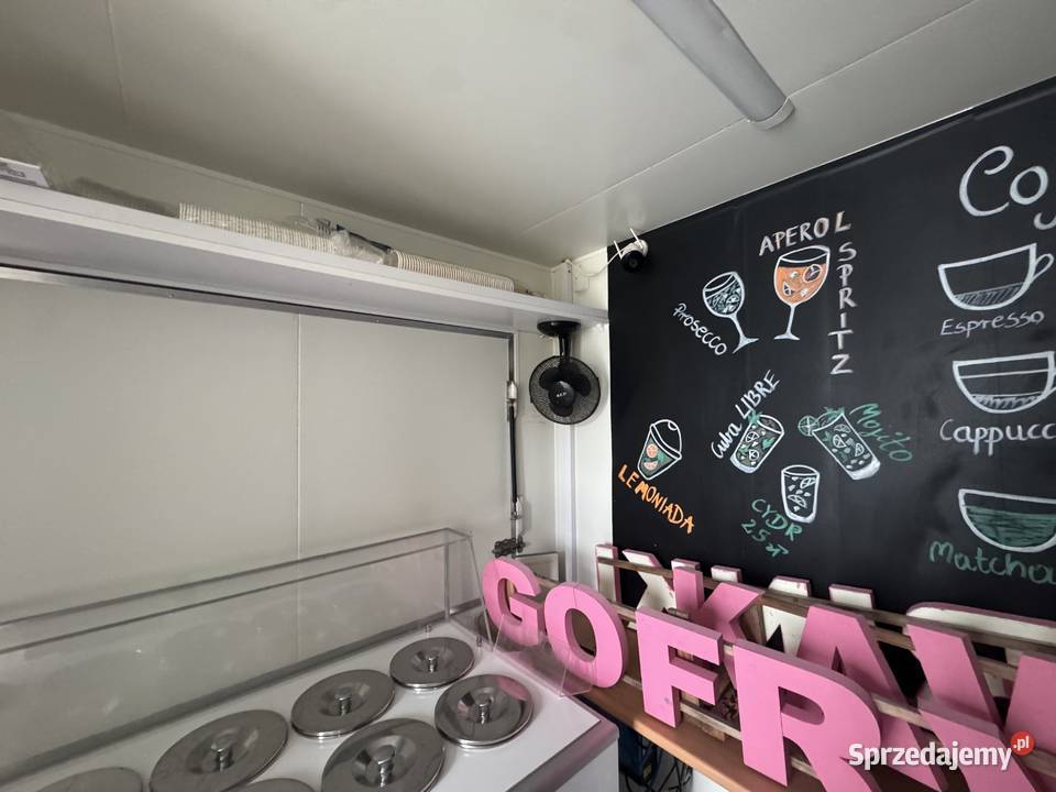 Przyczepa gastronomiczna gotowa do pracy