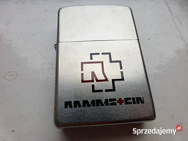 Super Zapalniczka Zippo Rammstein Custom Grawer Pozostałe
