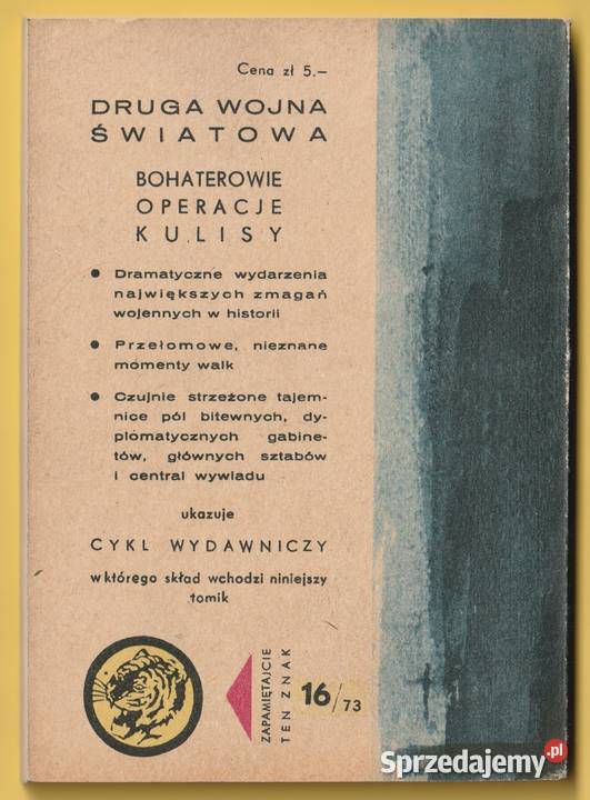 ŻÓŁTY TYGRYS CHŁOPCY Z CZOŁÓWKI 1973 Pozostałe Łódź sprzedam