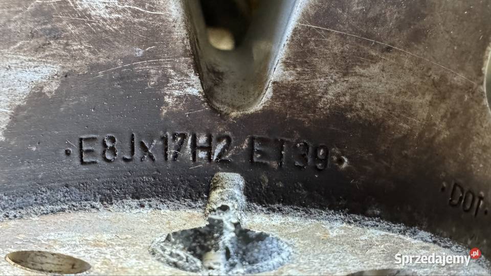 Koła felgi Audi 17 5x112 et39 8j 80A601025 Średnica 17" Alwernia