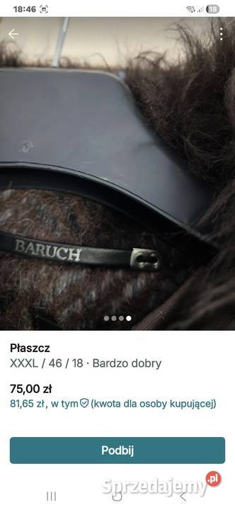 Płaszcz damski Nysa sprzedam