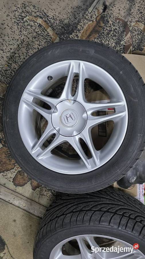 Felgi aluminiowe 15 Honda z oponami Dunlop aluminiowe Samochodowe Starachowice