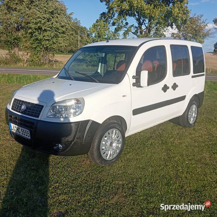 Fiat Doblo 7 osobowy biały pomorskie Starogard Gdański sprzedam