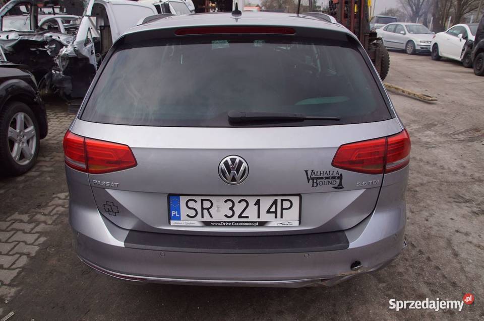 KLAPA TYŁ VOLKSWAGEN PASSAT B8 LQFZ KOMBI Pozostałe Lipno