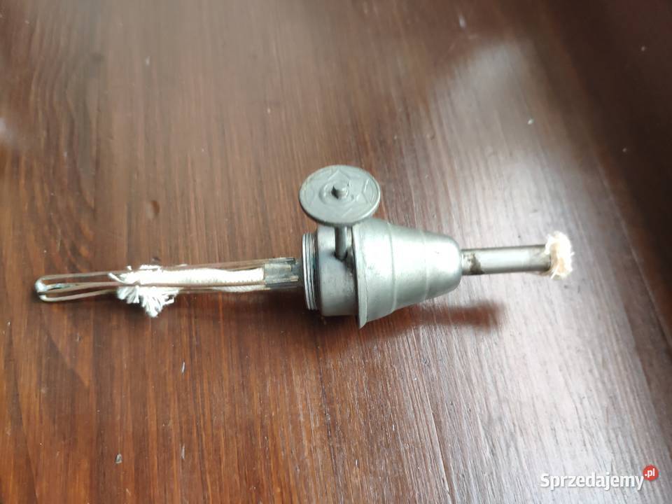 Stary cynkowany mos palnik do lamp PIGEON 20 mm Antyki Kraków