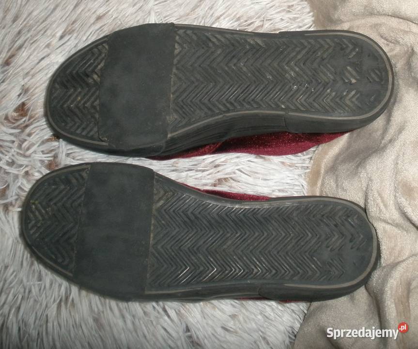 Buty sneakersy bordowe damskie rozmiar 38 Kraków