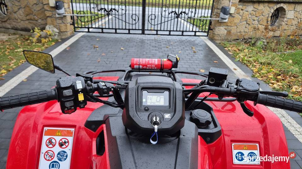 Honda TRX 420 2014r 1730 Honda lubelskie Trzydnik Duży sprzedam