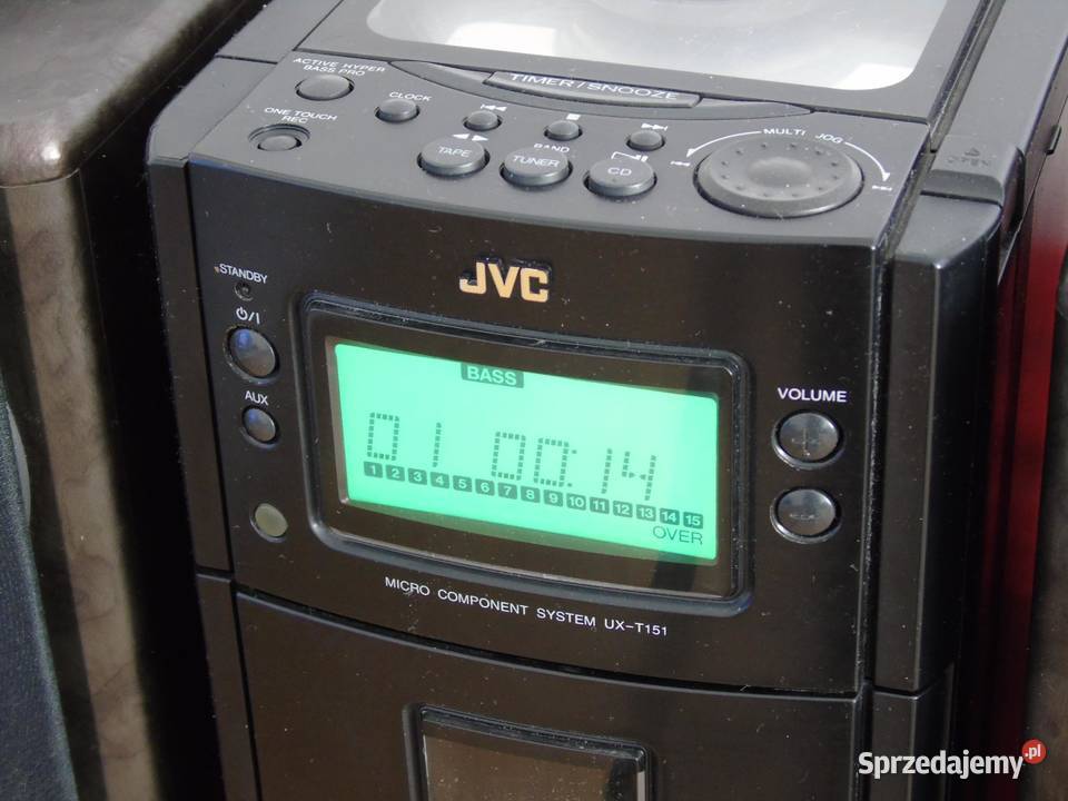 Japońska wieża JVC UXT151 pilot kolumny WYSYŁKA Jasło sprzedam
