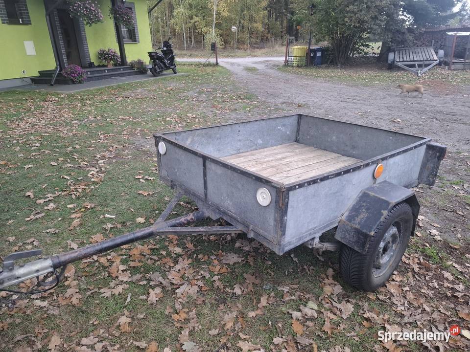 Przyczepka lekka Sam samochodowa zarejestrowana towarowe Łąg