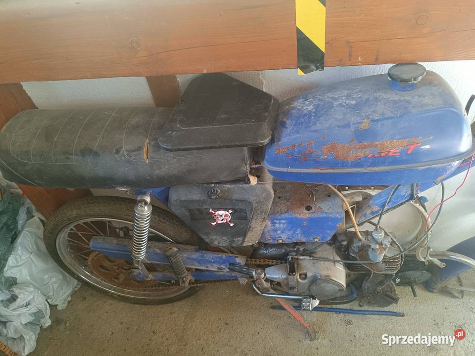 Romet ogar 200 deluxe 1984 czerwona Romet Bielsko-Biała