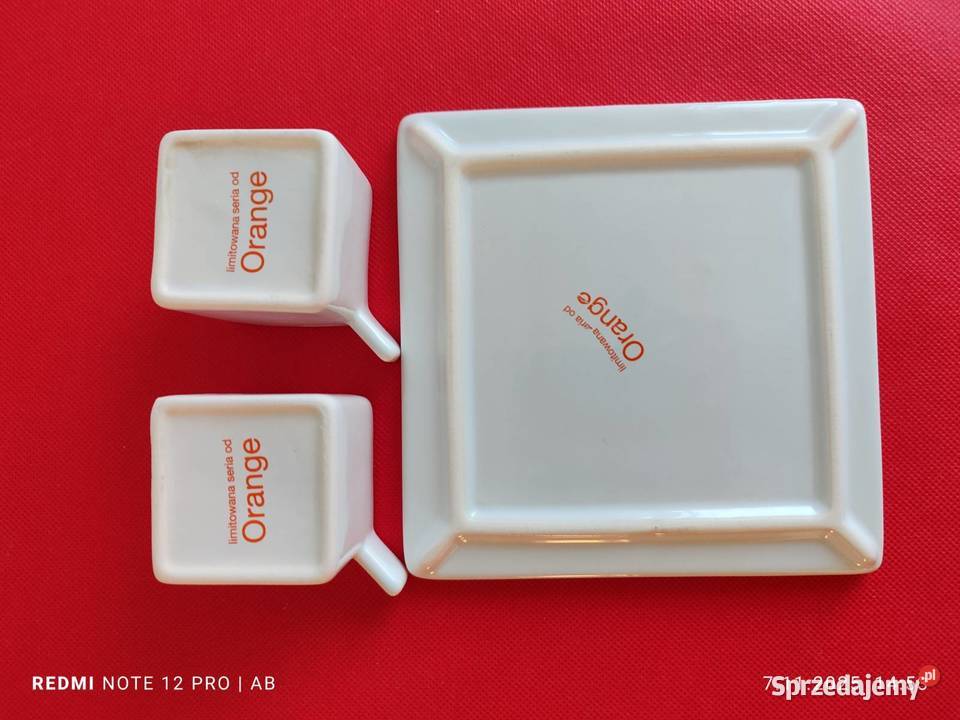 Filiżanki do espresso z limitowanej serii Orange Katowice
